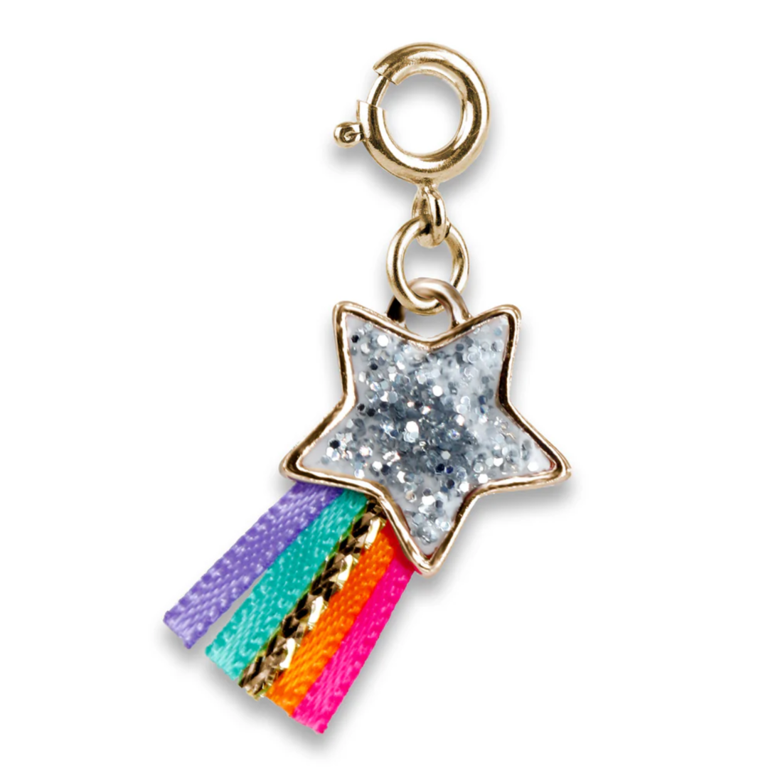 Glitter Shooting Star Charm