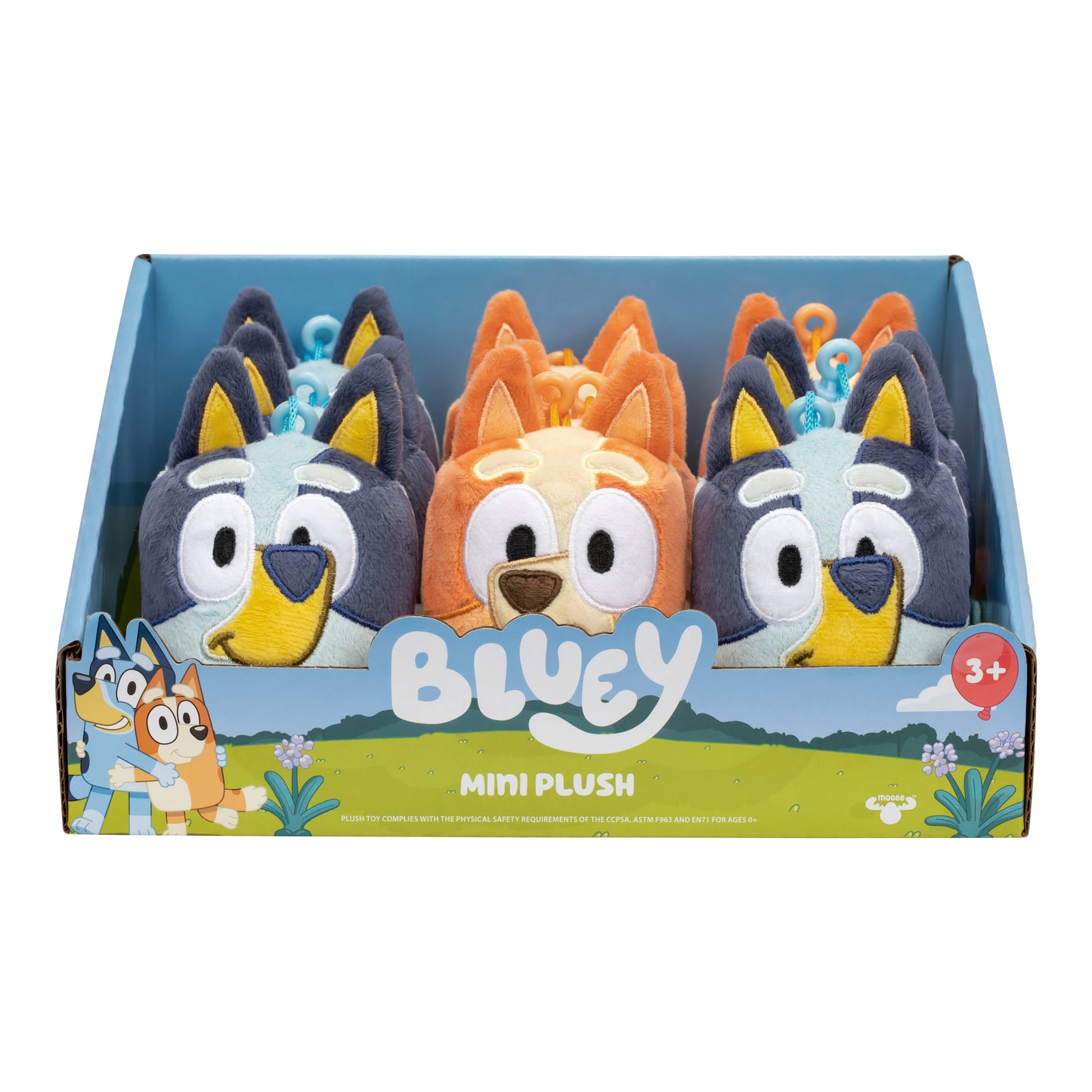 Bluey Mini Plush Clip-On