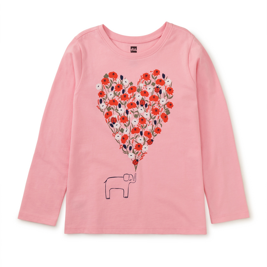 Elephant Heart Graphic Tee (Girl)