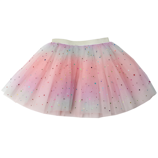 Cotton Candy Moon and Stars Tutu