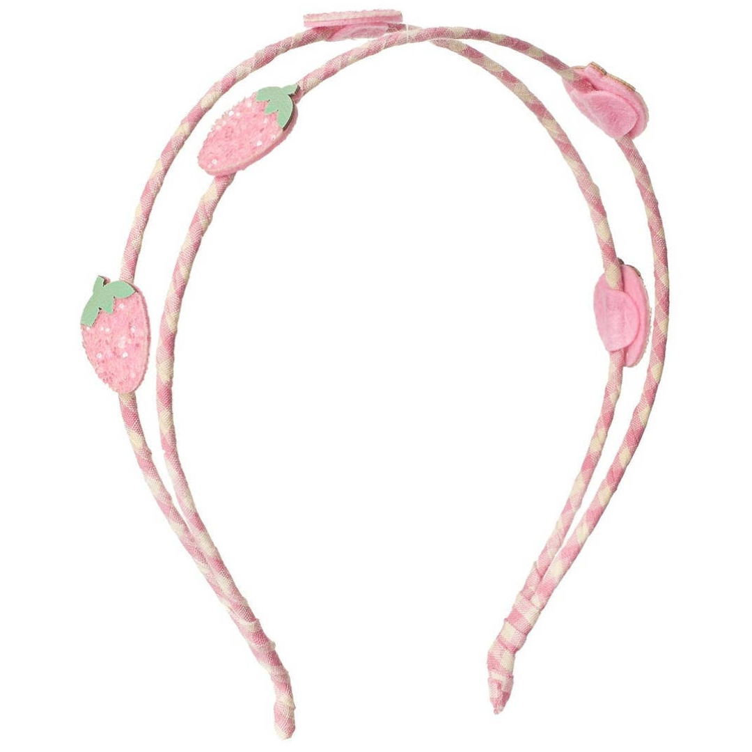 Strawberry Fields Double Headband