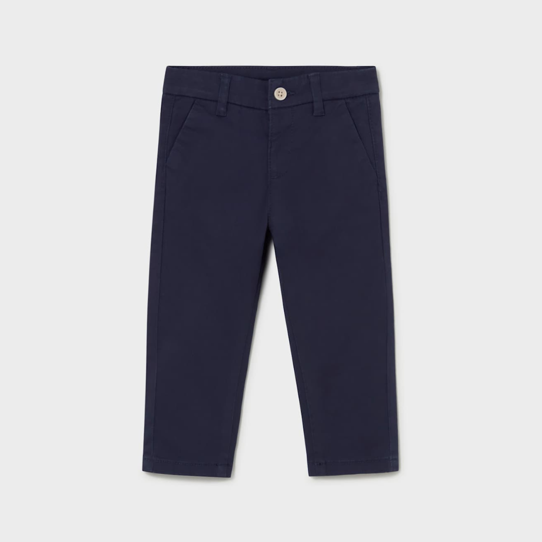 Navy Twill Trousers