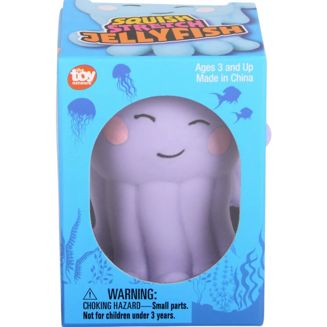 Jellyfish Soft Cream Doh Filled Stress Ball