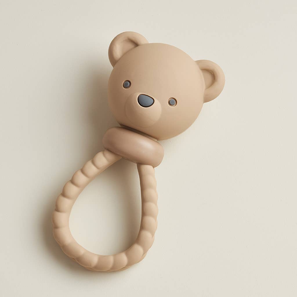 Baby Bear Teething Rattle