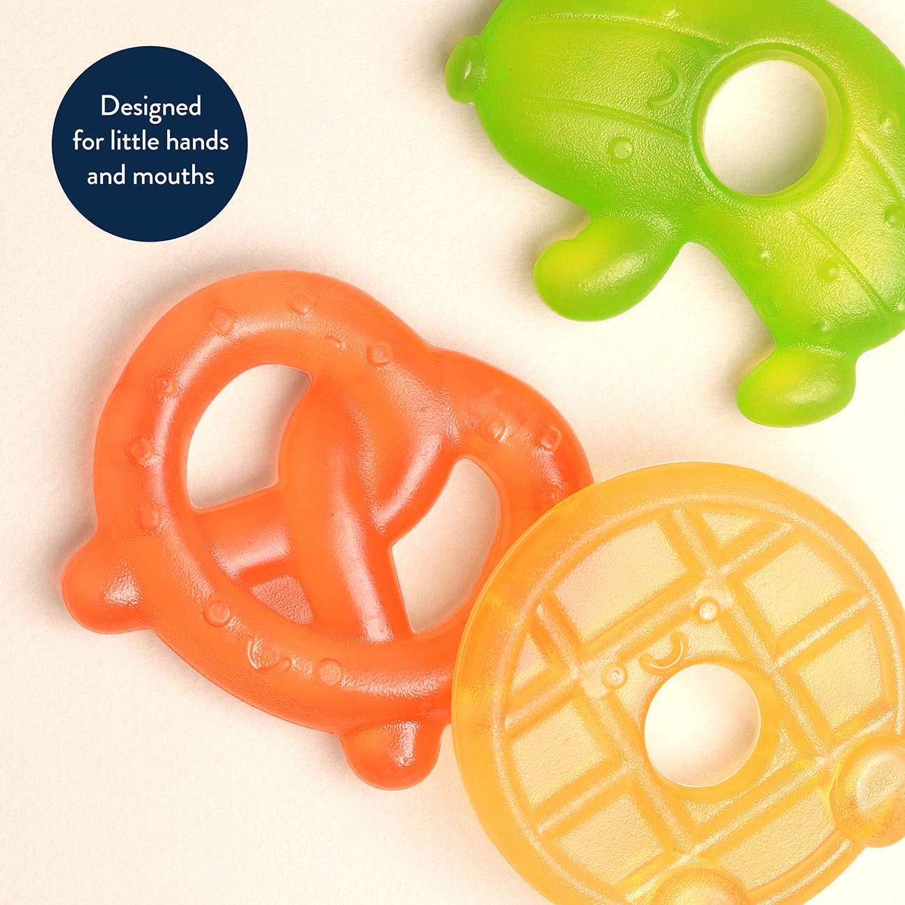 Cutie Coolers™ Water Filled Teethers (3-pack)