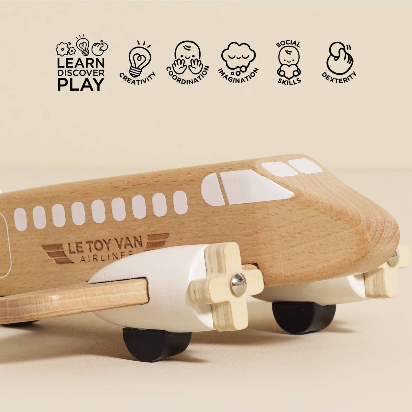 Wooden Toy Plane
