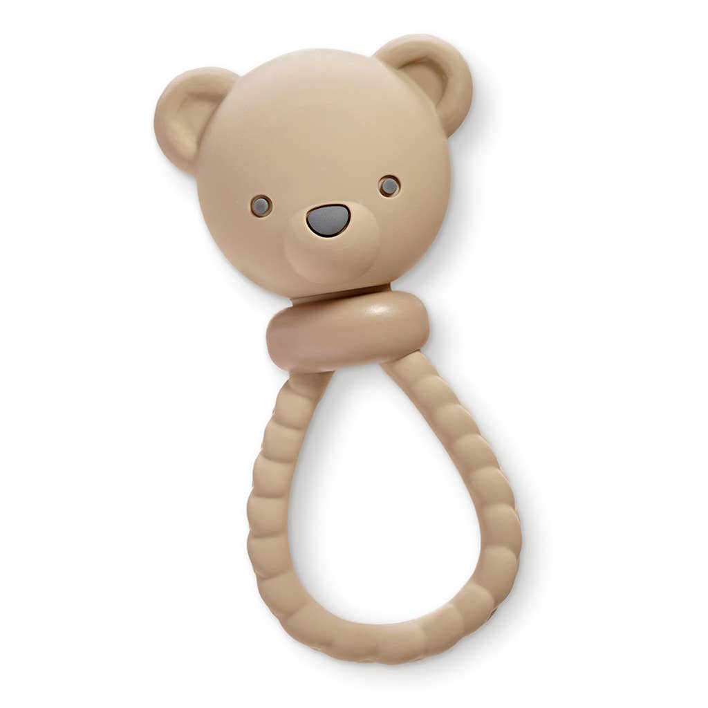 Baby Bear Teething Rattle