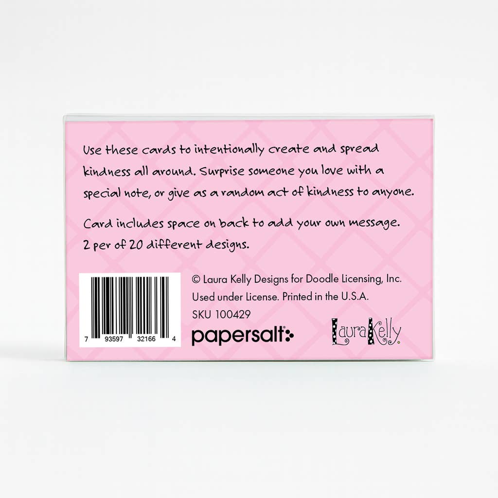 Sprinkle Kindness Affirmation Card Lunch Notes
