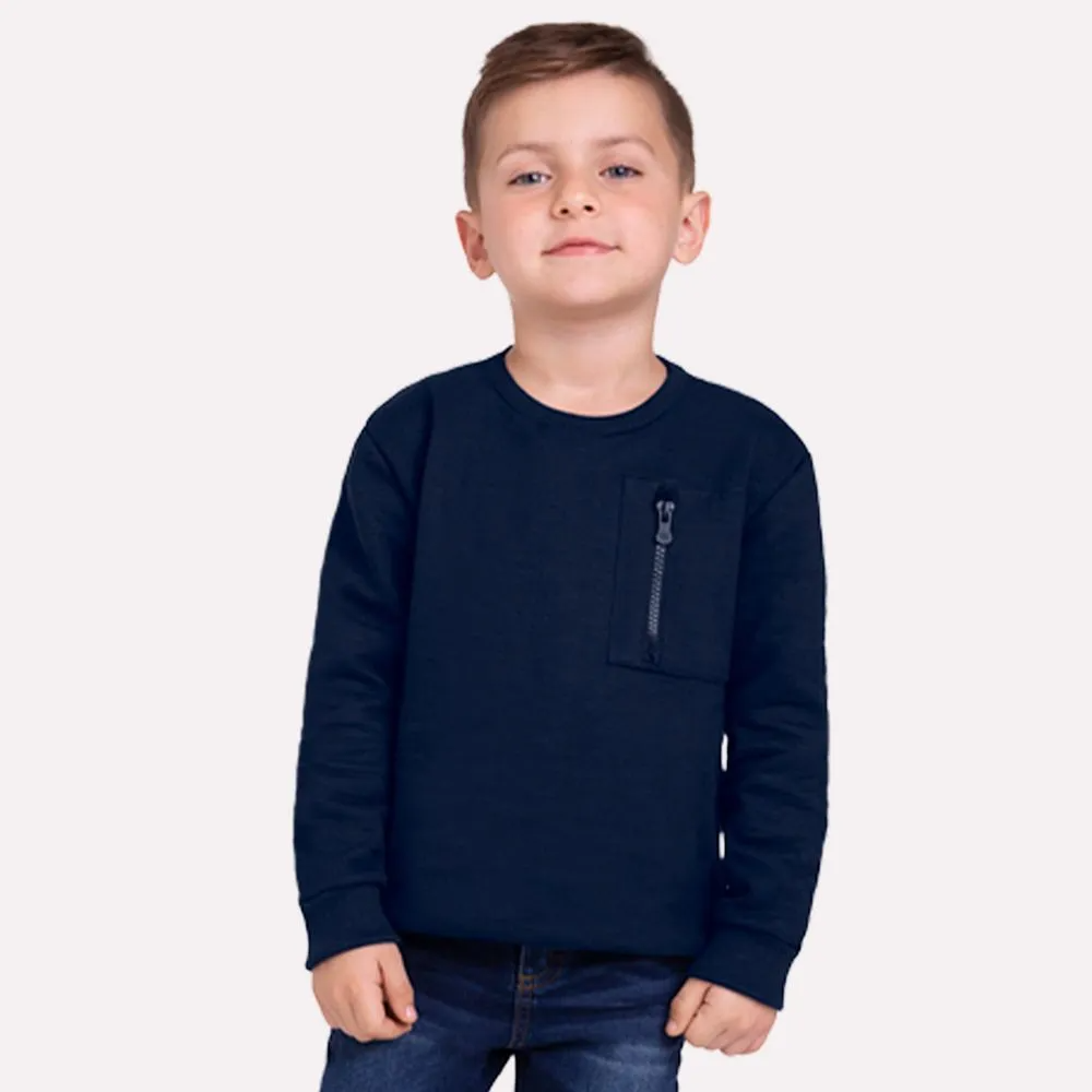 Navy Blue Milon Pullover