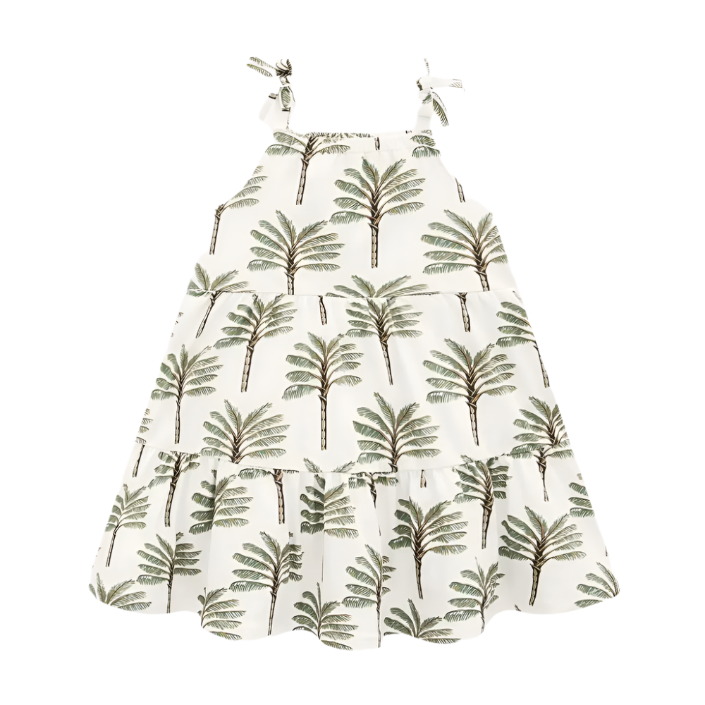 Palm Tree Tank Dress