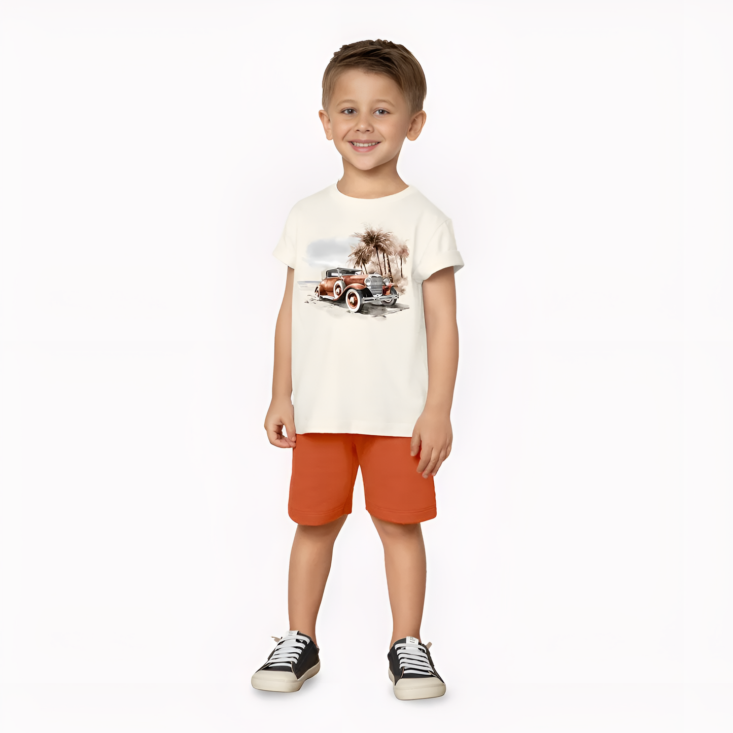 American Roadster Orange Shorts