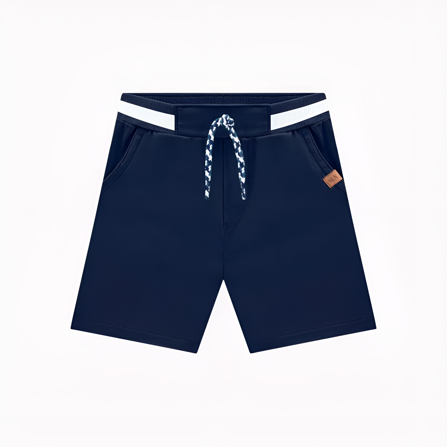 Nautical Navy Pull On Shorts