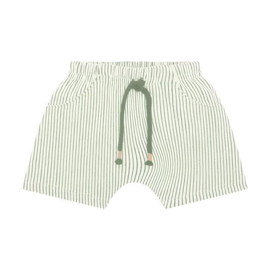 Wasabi Green Stripe Short