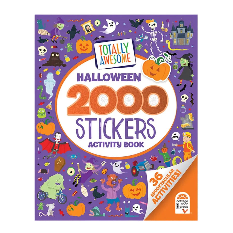 Totally Awesome Halloween 2000 Stickers Activity Book