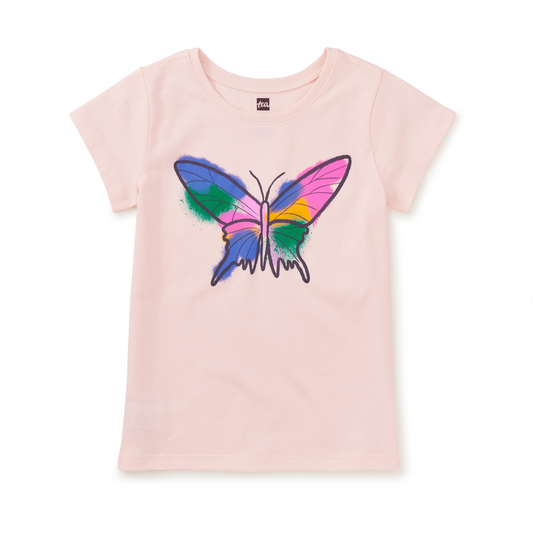 Graffiti Butterfly Graphic Tee