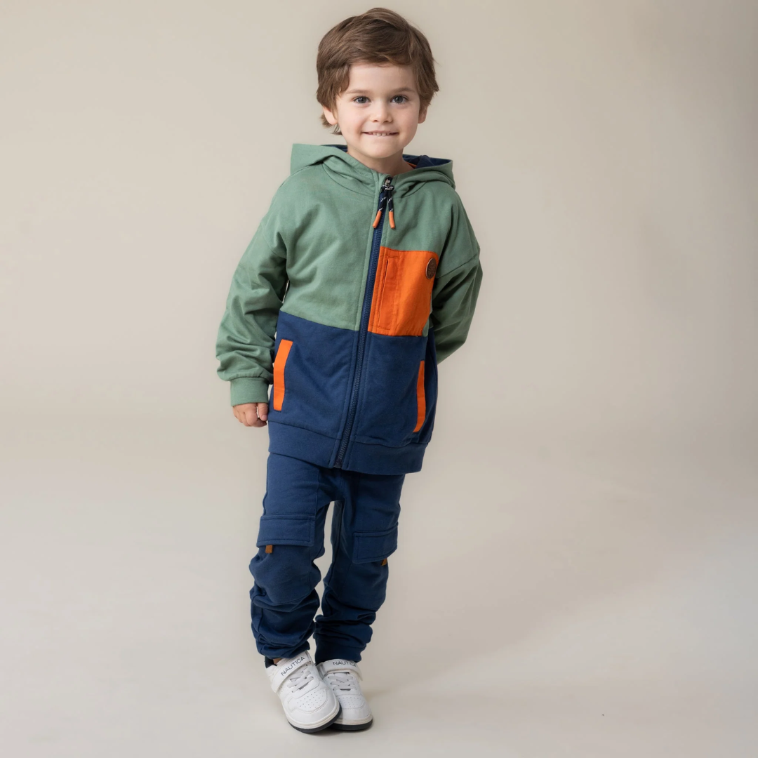 Adventure Colorblock Zip Hoodie