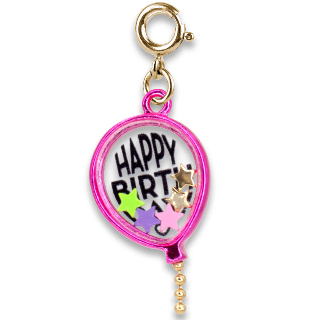 Birthday Balloon Shaker Charm