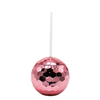 Disco Ball Cup with Clear Straw (2 Colors Available)