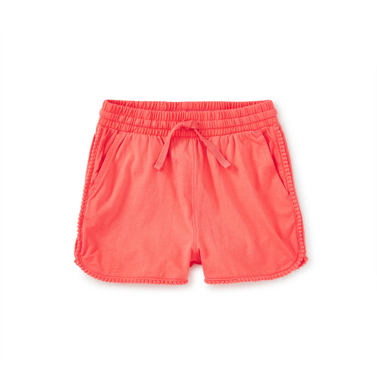 Sunset Pink Pom-Pom Shorts