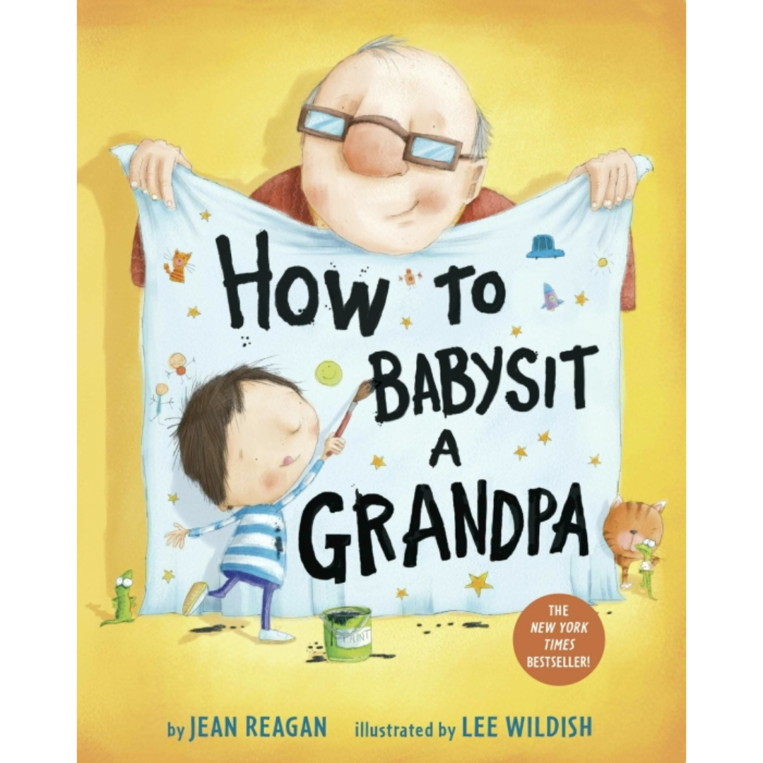 How to Babysit a Grandpa Board Book