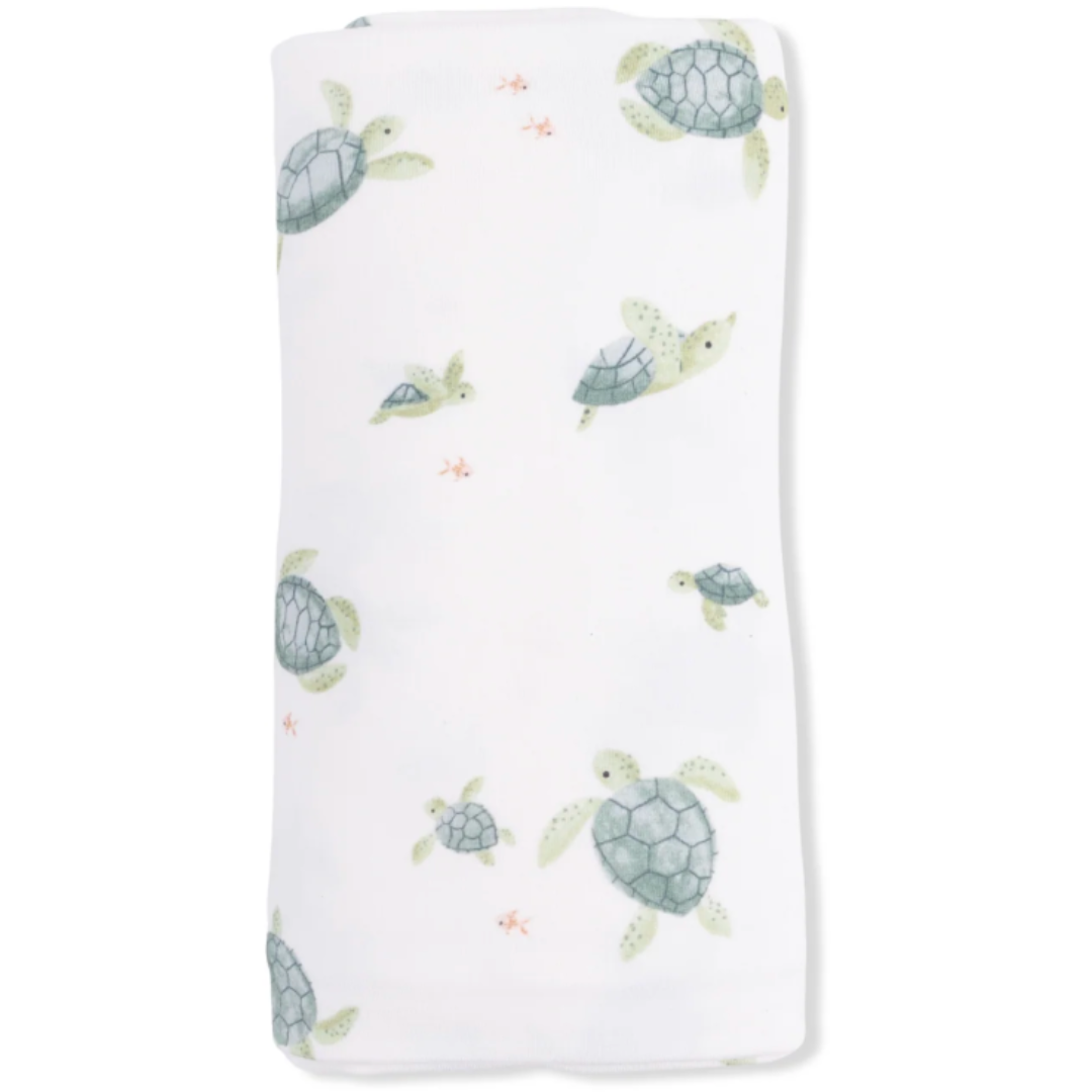 Sea Turtles Swaddle Blanket