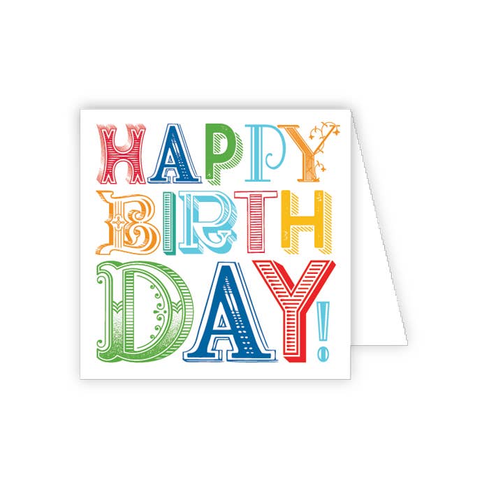 HAPPY BIRTHDAY! Enclosure Card
