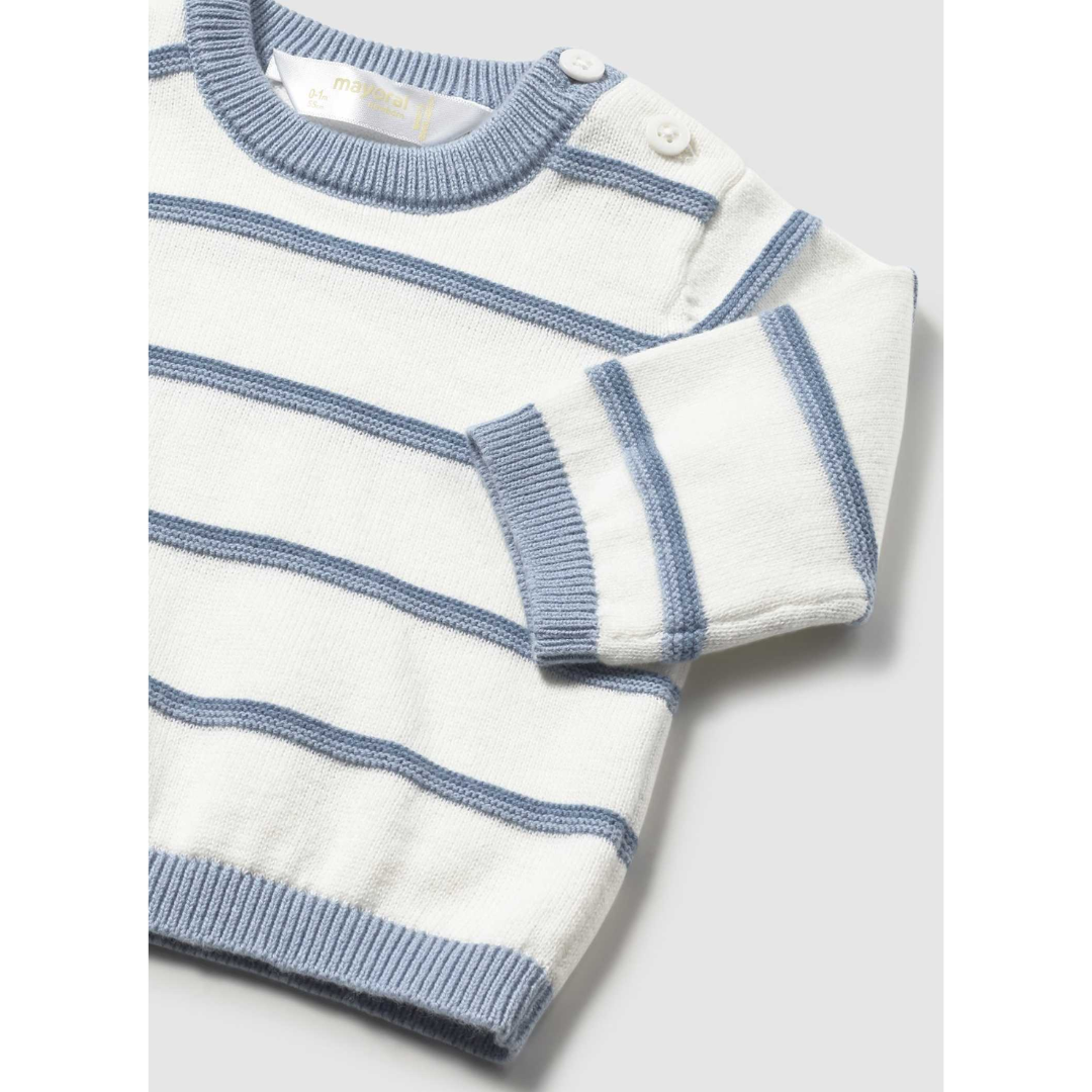 Blue Knit Sweater