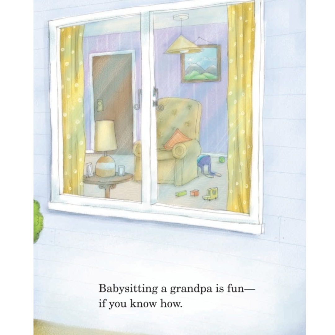 How to Babysit a Grandpa Board Book