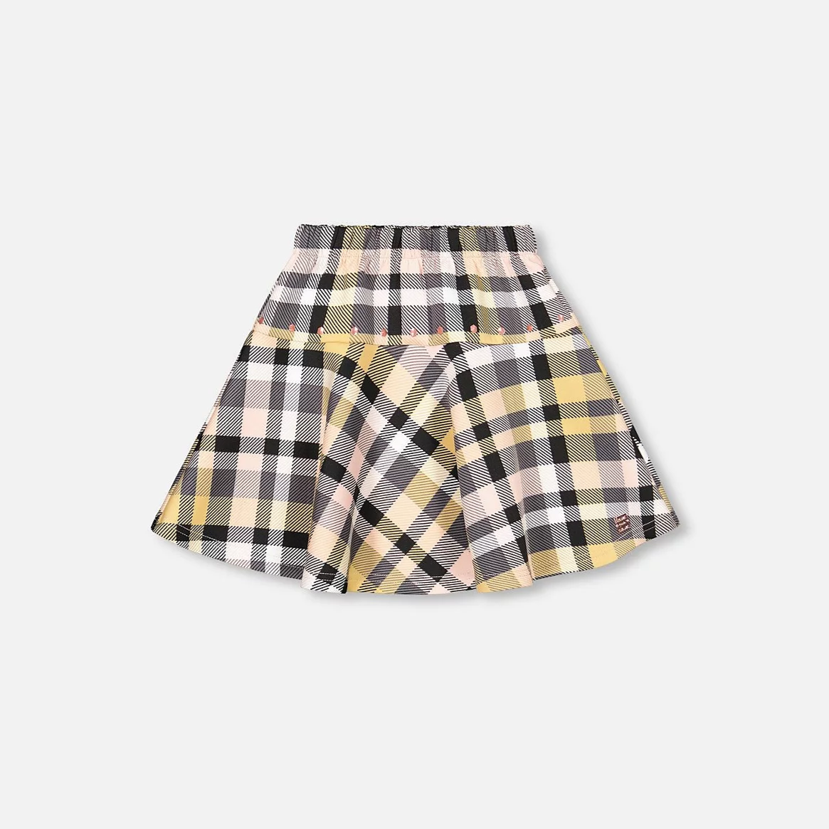 Pink Plaid Milano Skirt