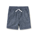 Chambray Sport Shorts