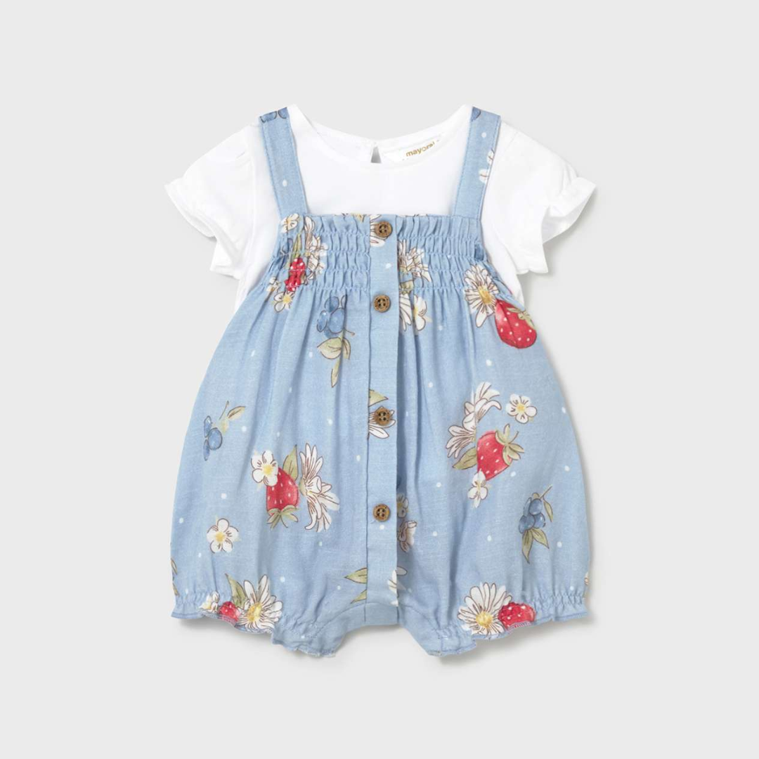 Lagoon Dungaree & T-shirt Set