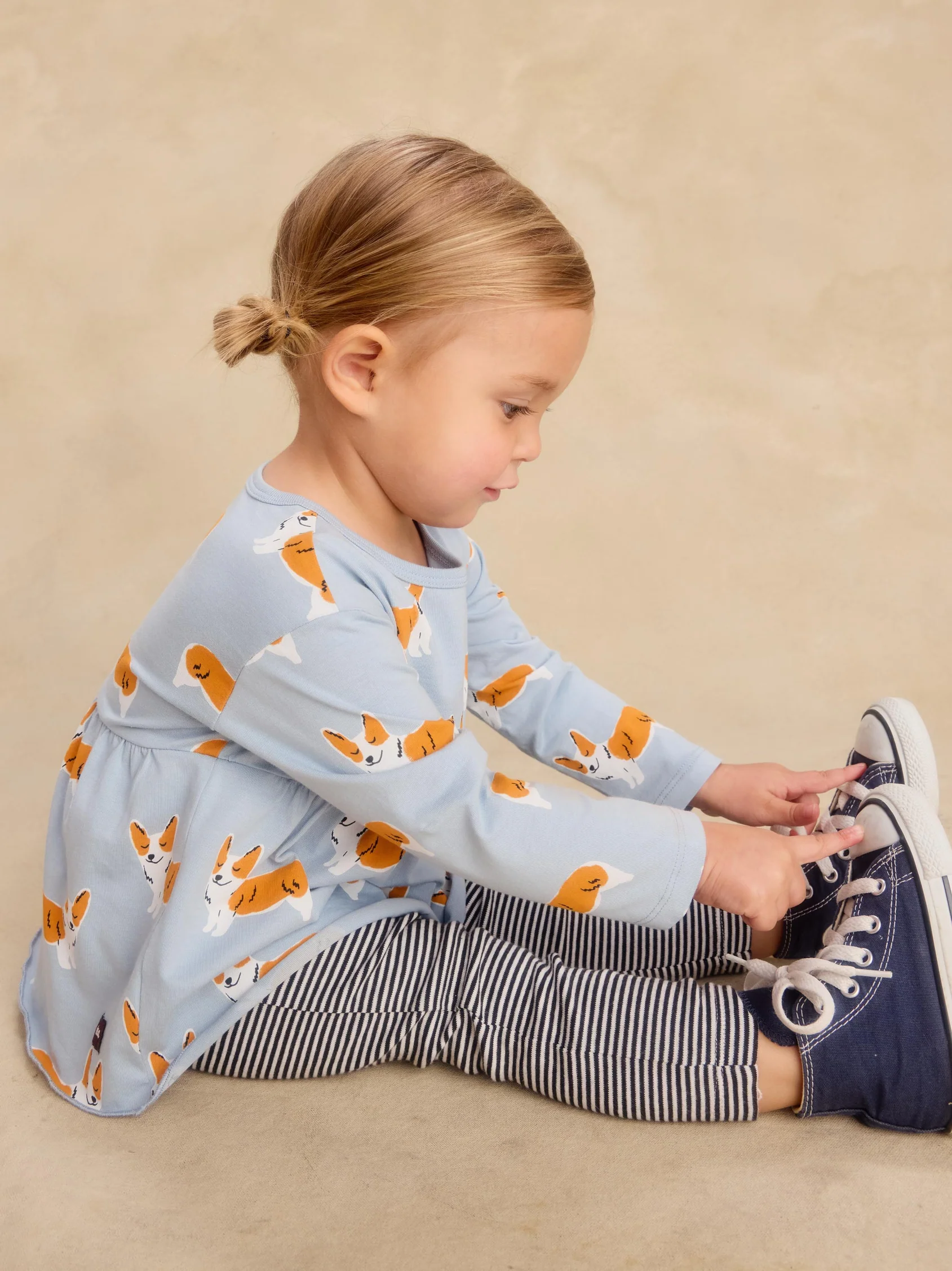 Corgis Two Piece Baby Set