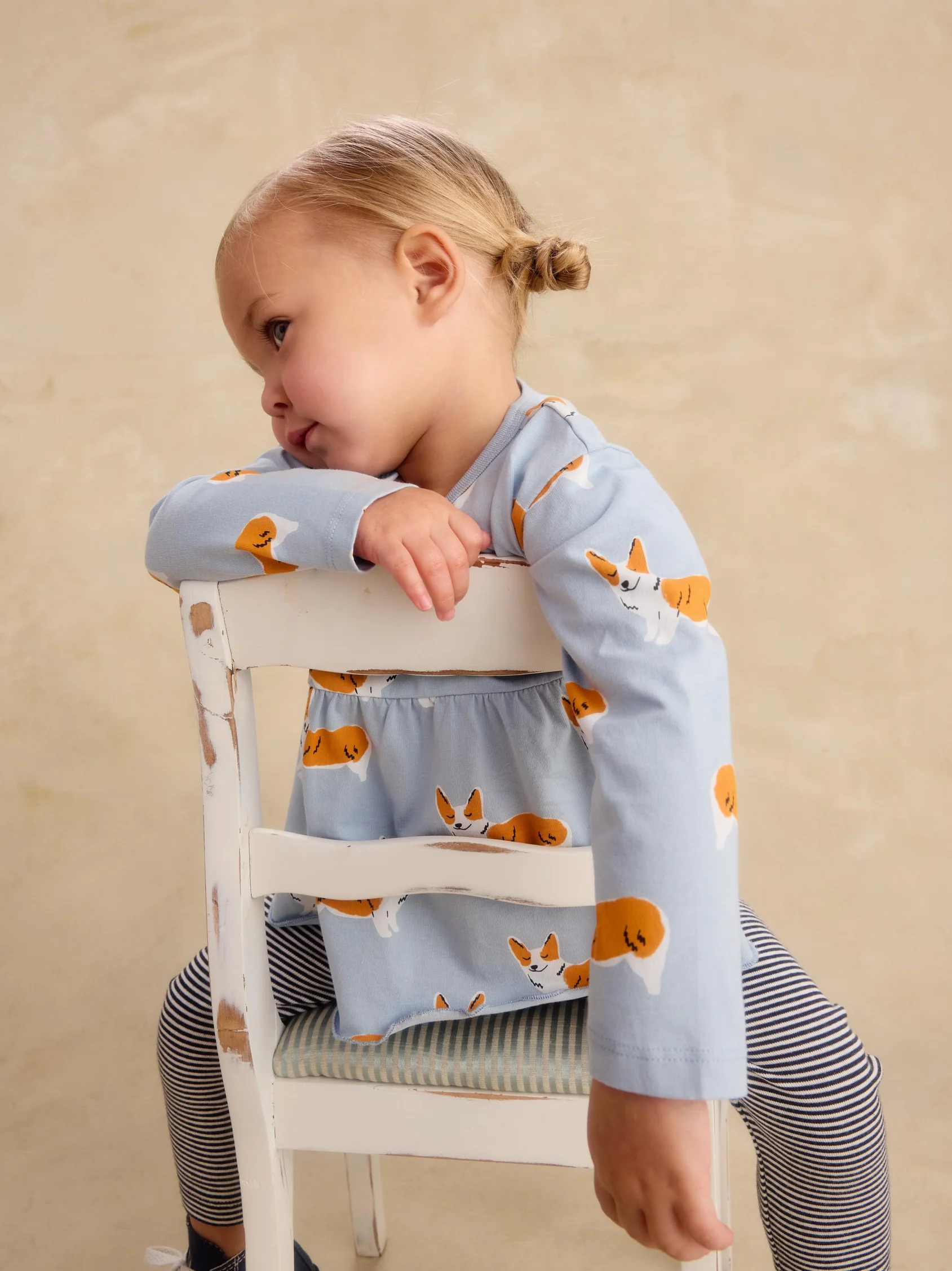 Corgis Two Piece Baby Set