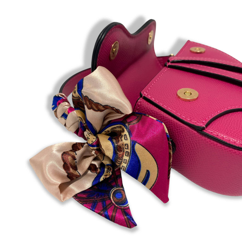 Large Saddle Purse w/ Scarf