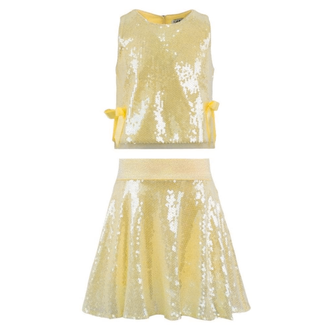Sunny Sequin Bow Set