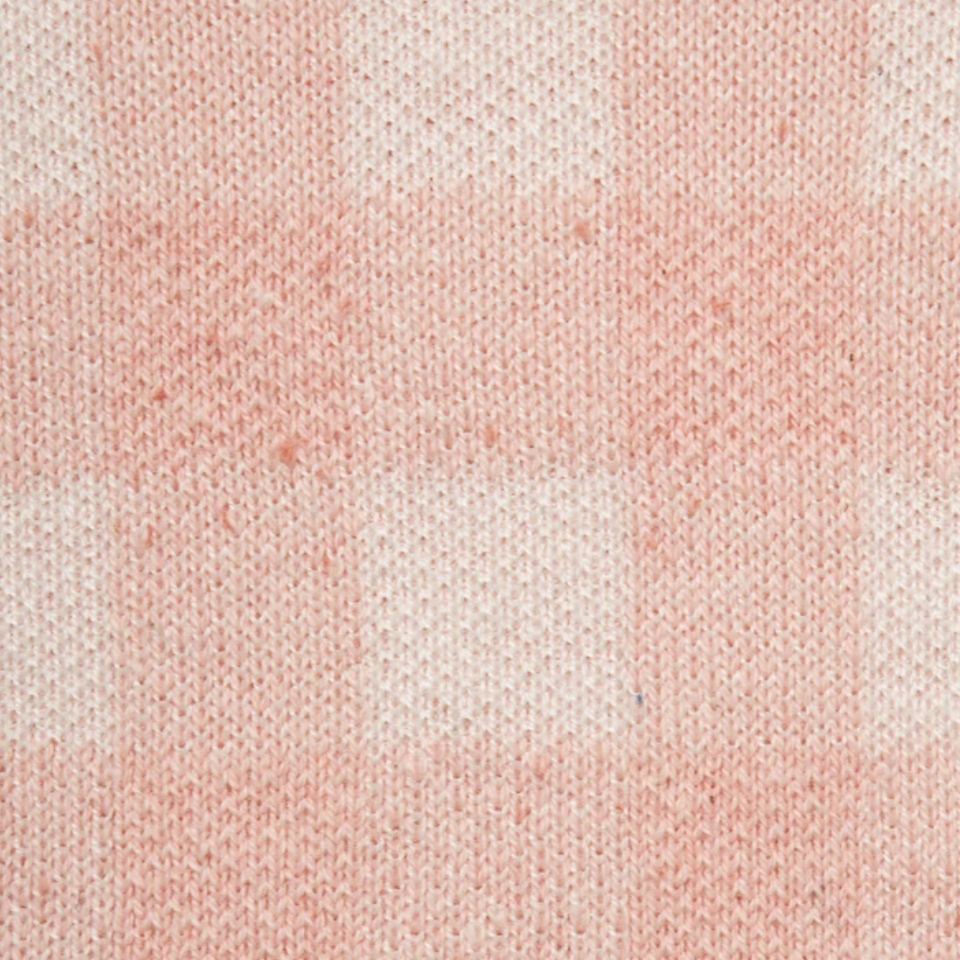 Pink Gingham Sweater Set