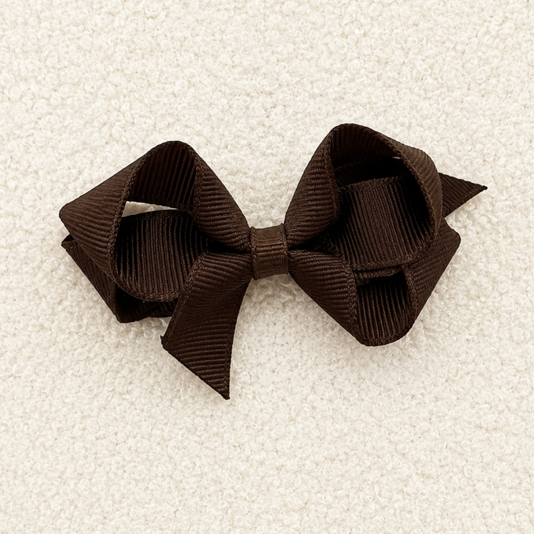 Fall Solid Mini Hairbows
