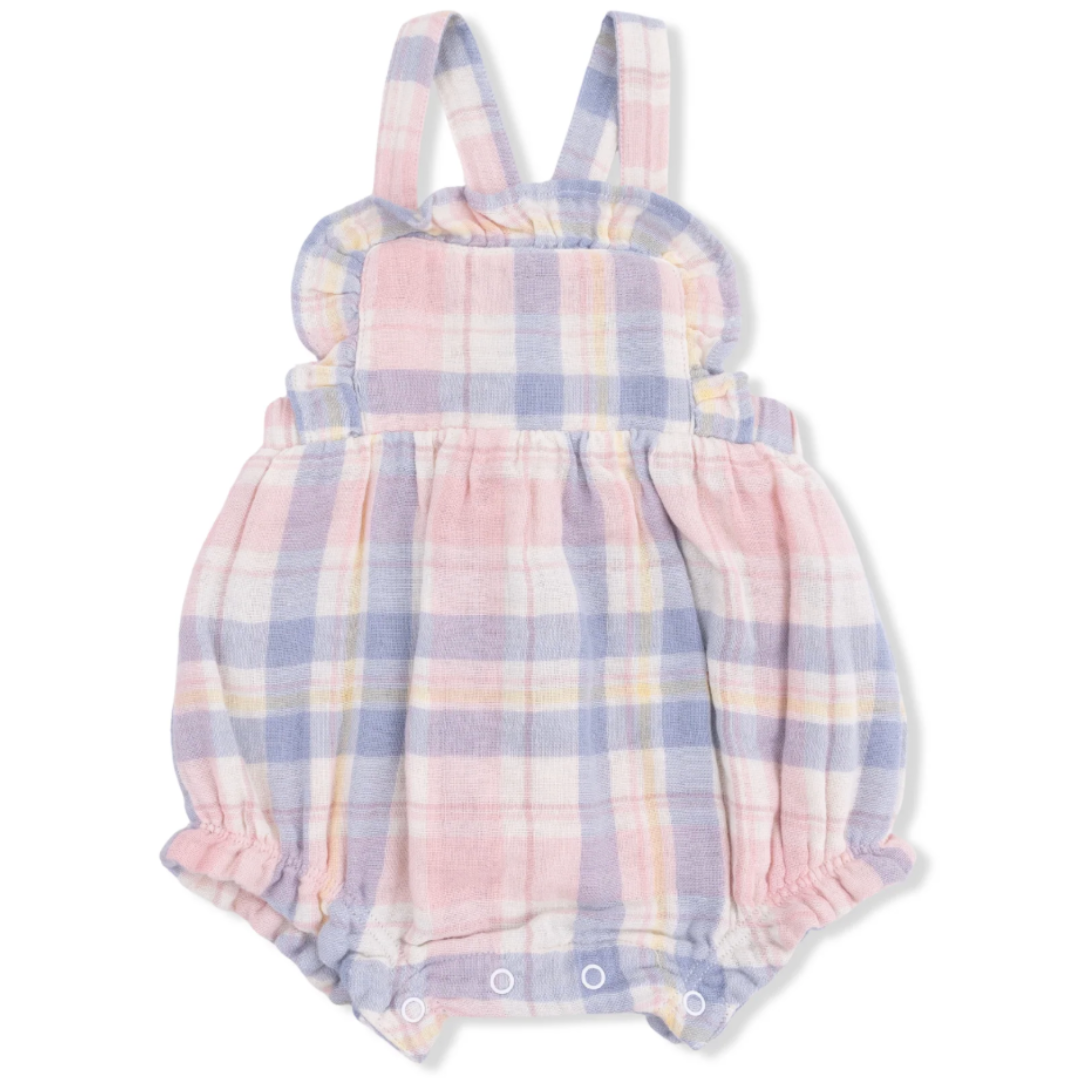 Dusty Plaid Oxford Bubble