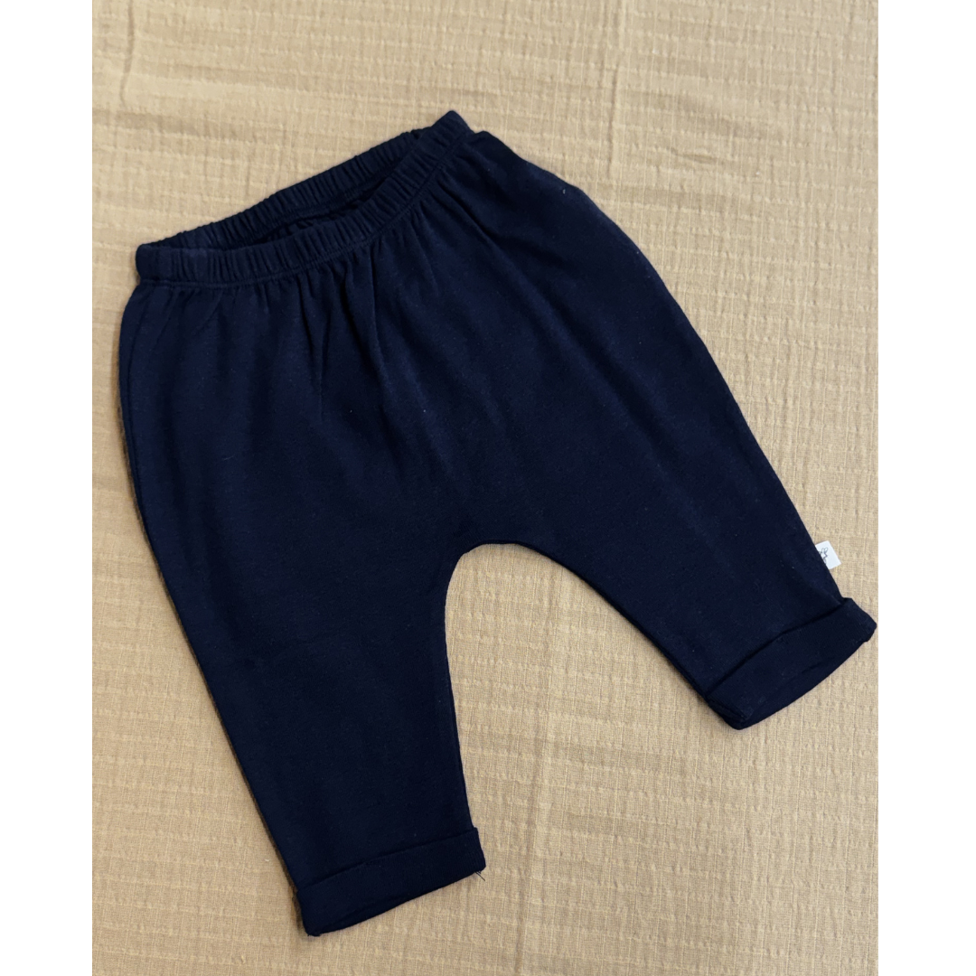 Midnight Organic Cotton Baby Pants