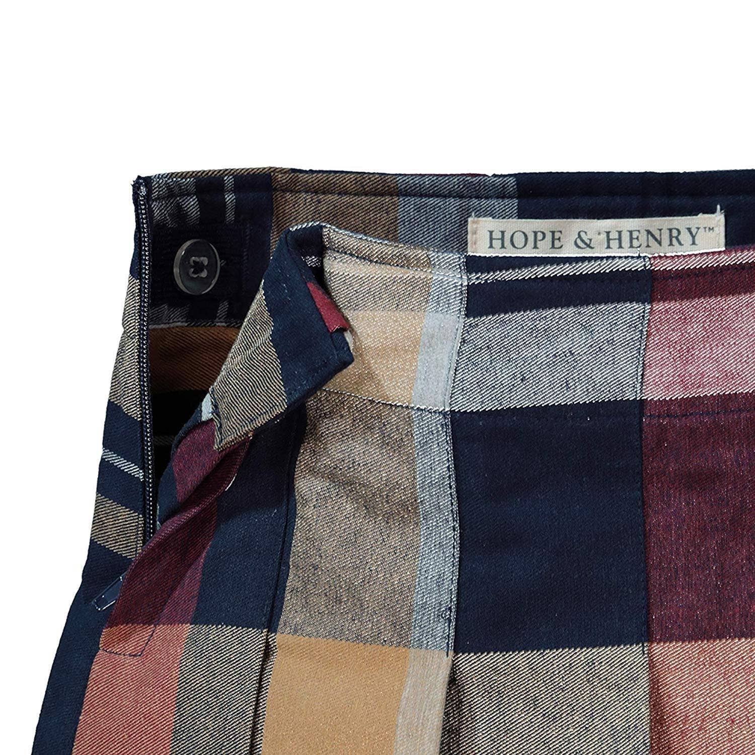 Organic Pleated Skirt with Buckle Detail