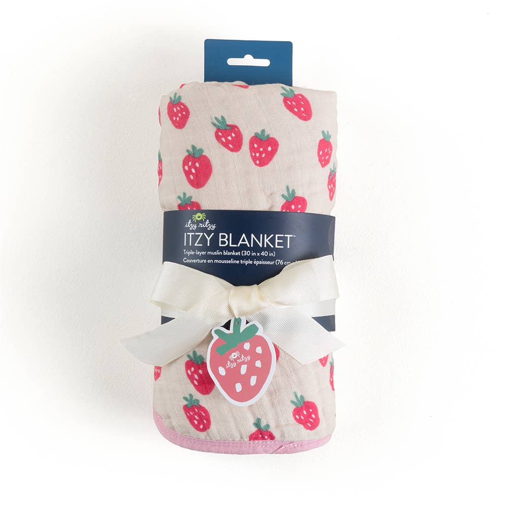Strawberry Itzy Blanket