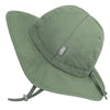 Juniper Green Cotton Floppy Hat