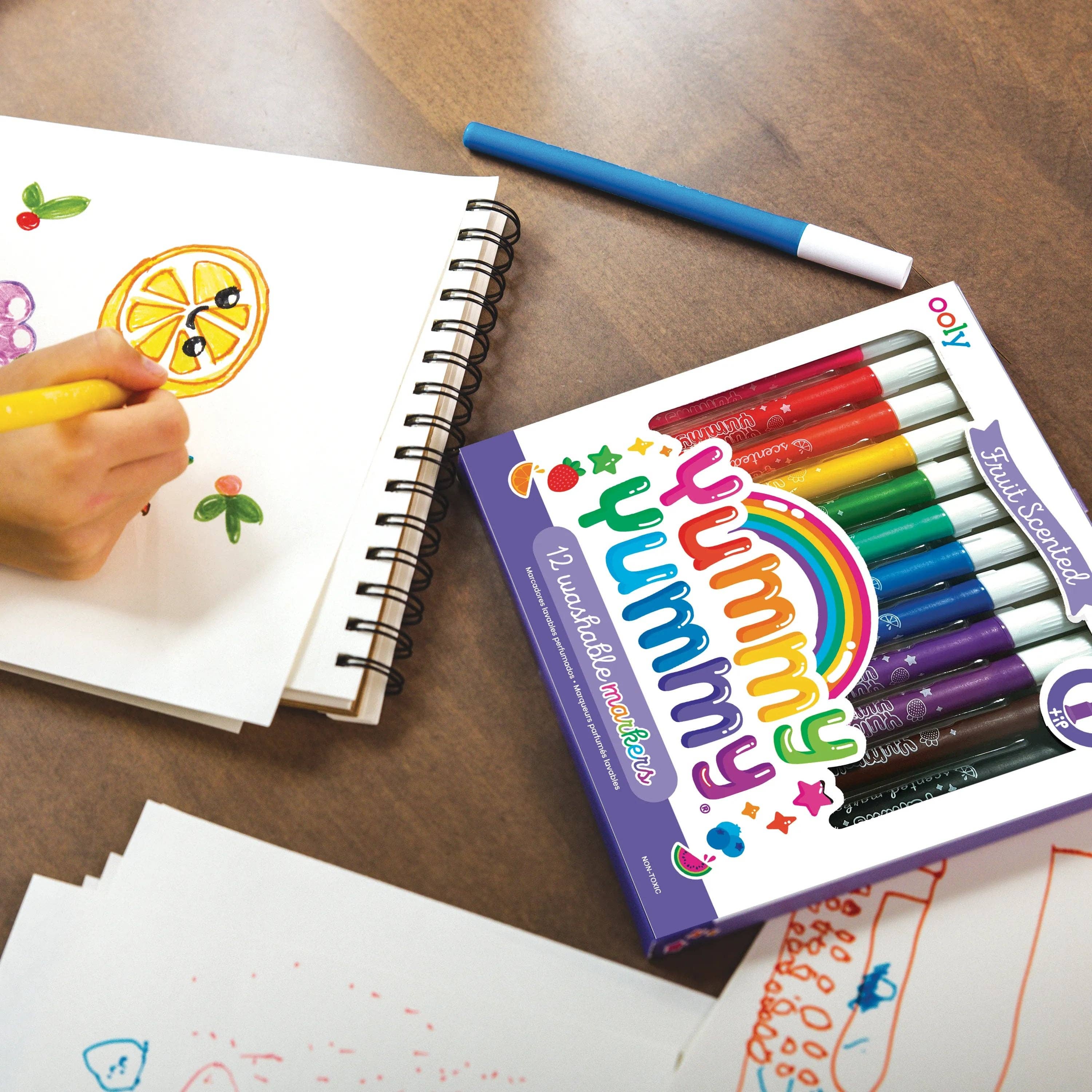 Yummy Yummy Fruit Scented Markers