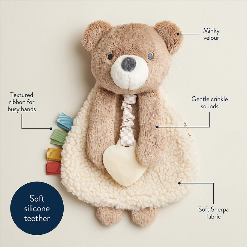 Theo the Bear Plush Itzy Lovey