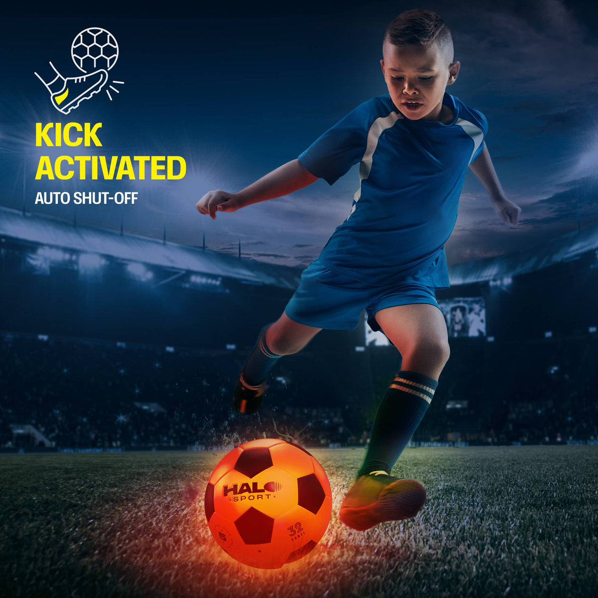 Rechargeable Light Up Soccer Ball