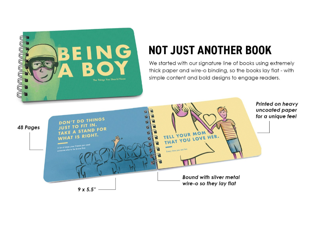 “Being a Boy" - Inspirational Book for Boys Ages 3-10