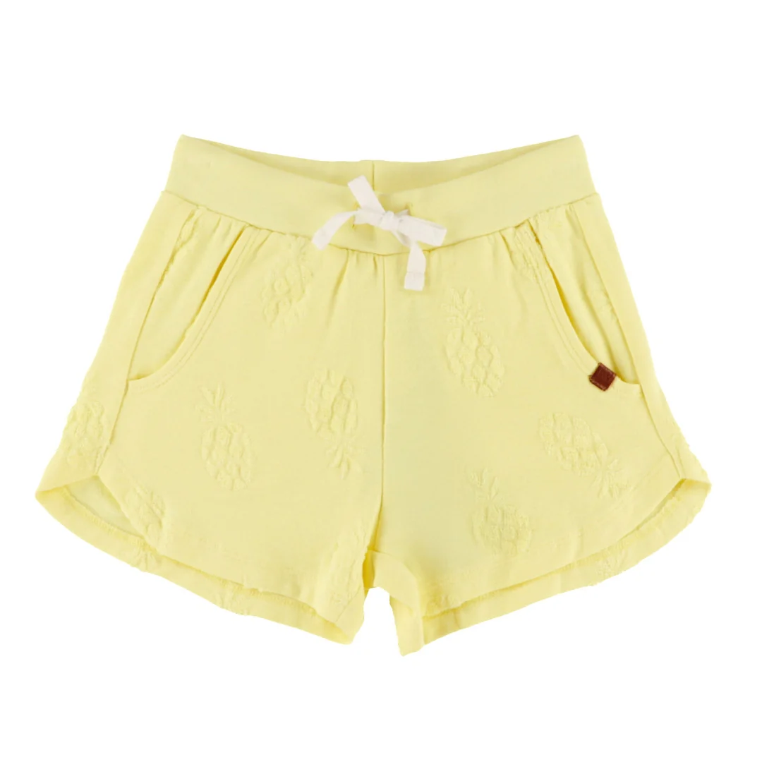 Sunny Pineapple Terry Shorts