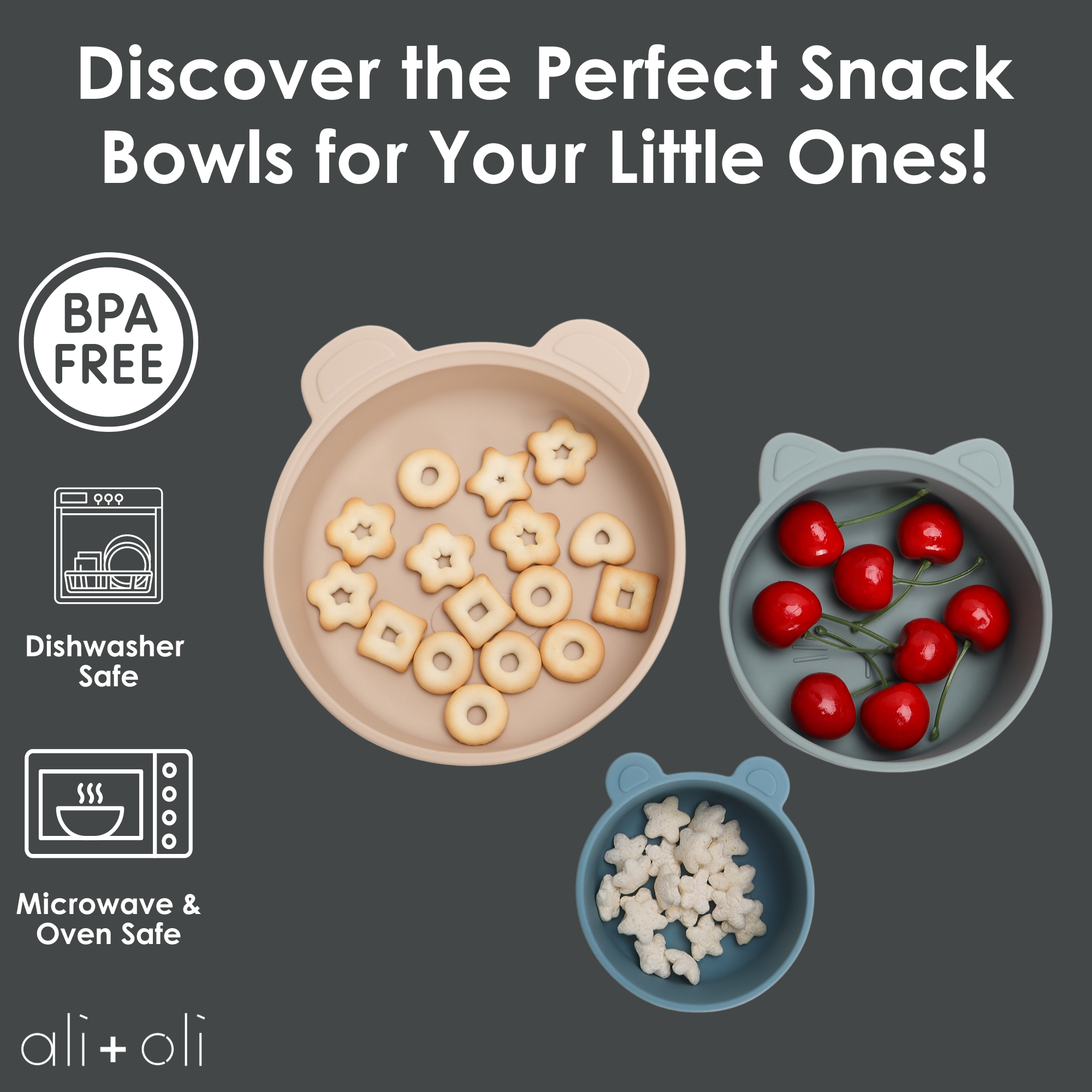 Blue Horizon Stackable Bowl Set