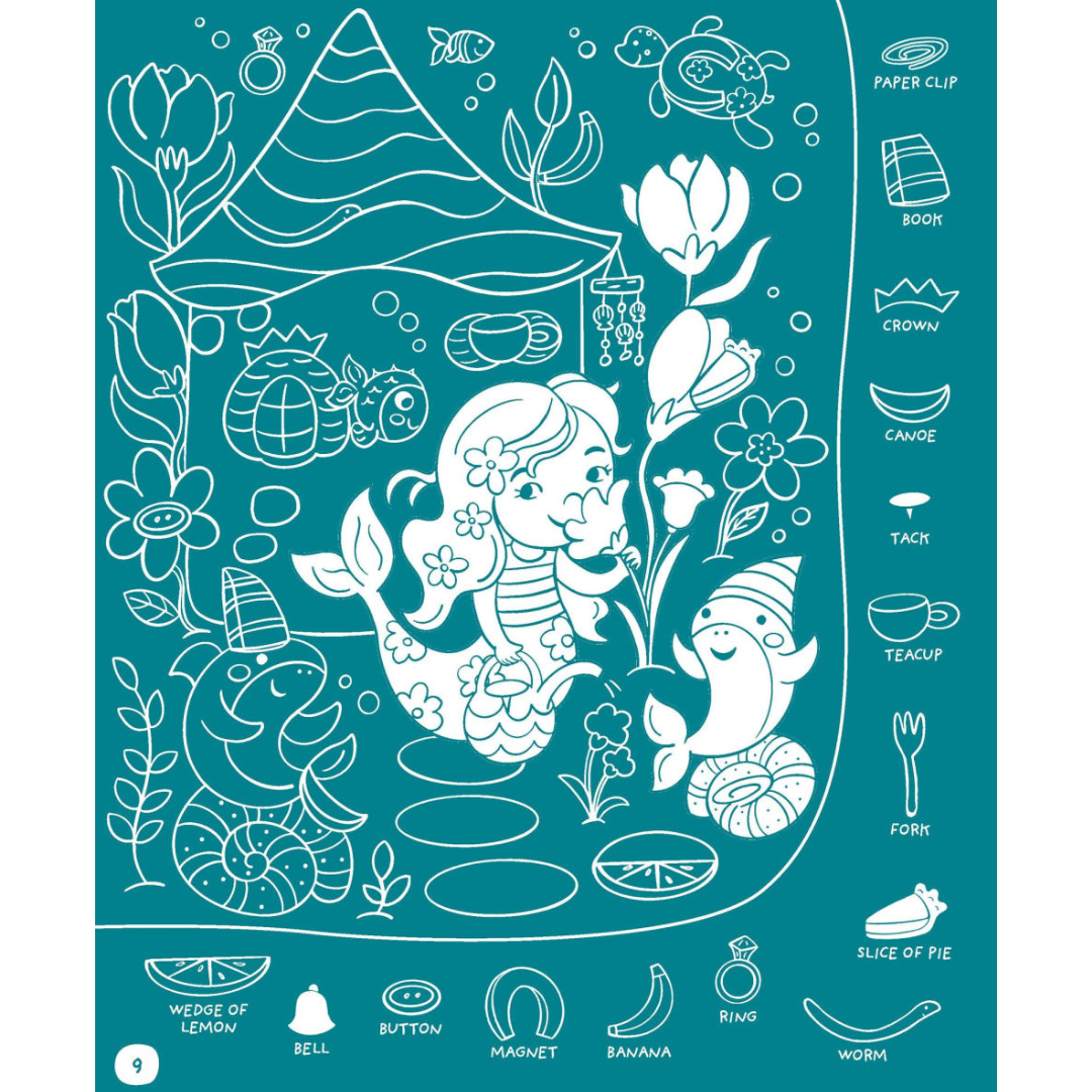 Magical Mermaids Hidden Pictures