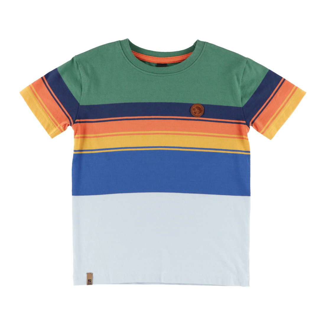 Coastal Colorblock Stripe Tee